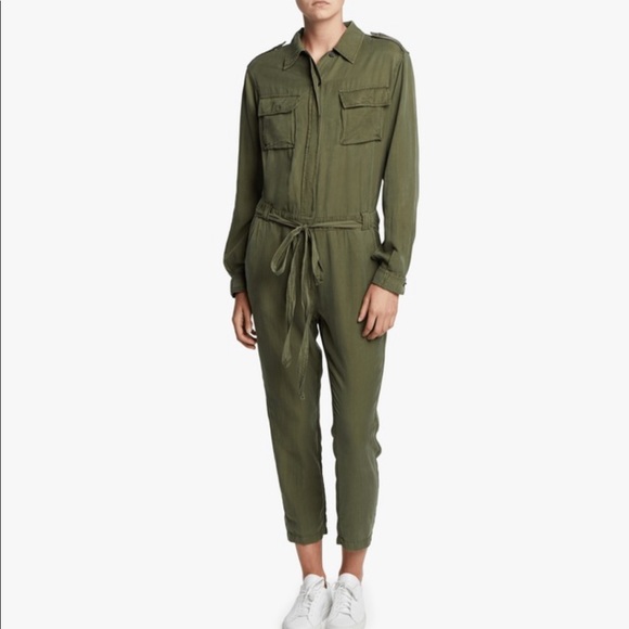 A.L.C. Pants - A.L.C. Women's Green Jeter Jumpsuit sz 14